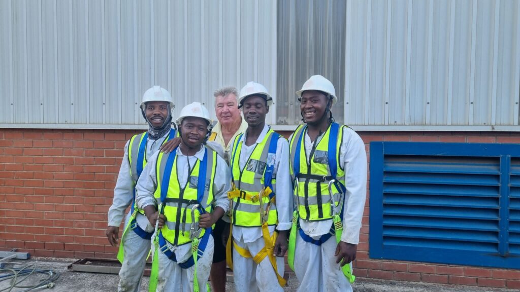 GPS Projects team on-site during a project