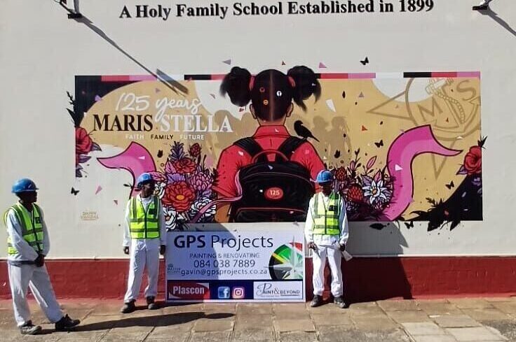 GPS Projects on-site painting